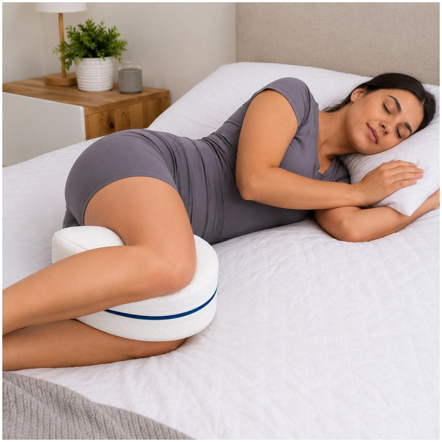 ALMOHADA ORTOPÉDICA ERGONÓMICA COJÍN CON MEMORIA PARA PIERNAS Y RODILLAS - 5