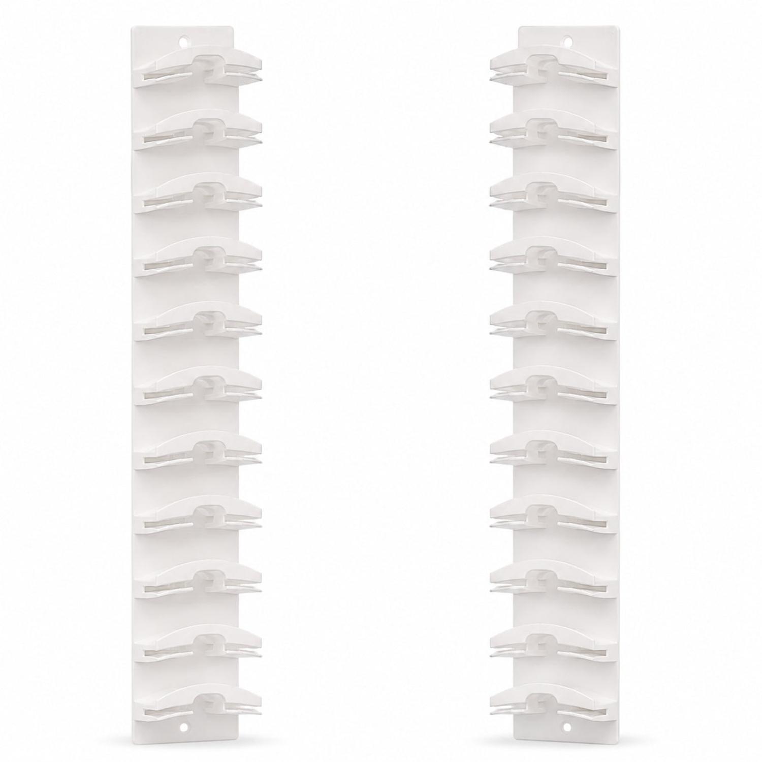 PACK X2 ORGANIZADOR PARA 20 GORRAS DE PARED SOPORTE VERTICAL PERCHERO EXHIBIDOR CLOSET - 6