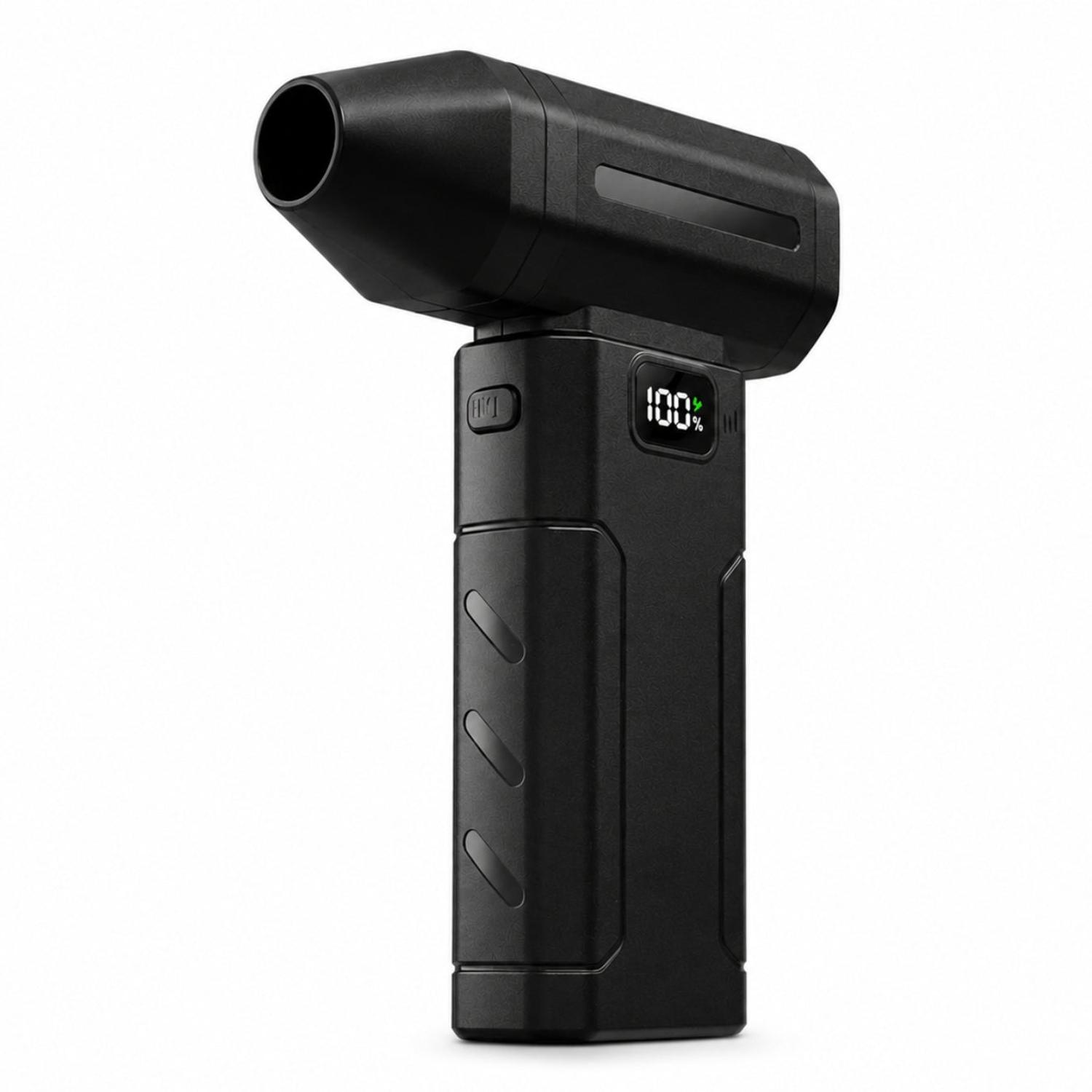 SOPLADOR TURBO PORTÁTIL X8 RECARGABLE USB 5 NIVELES DE POTENCIA PANTALLA DIGITAL - 4