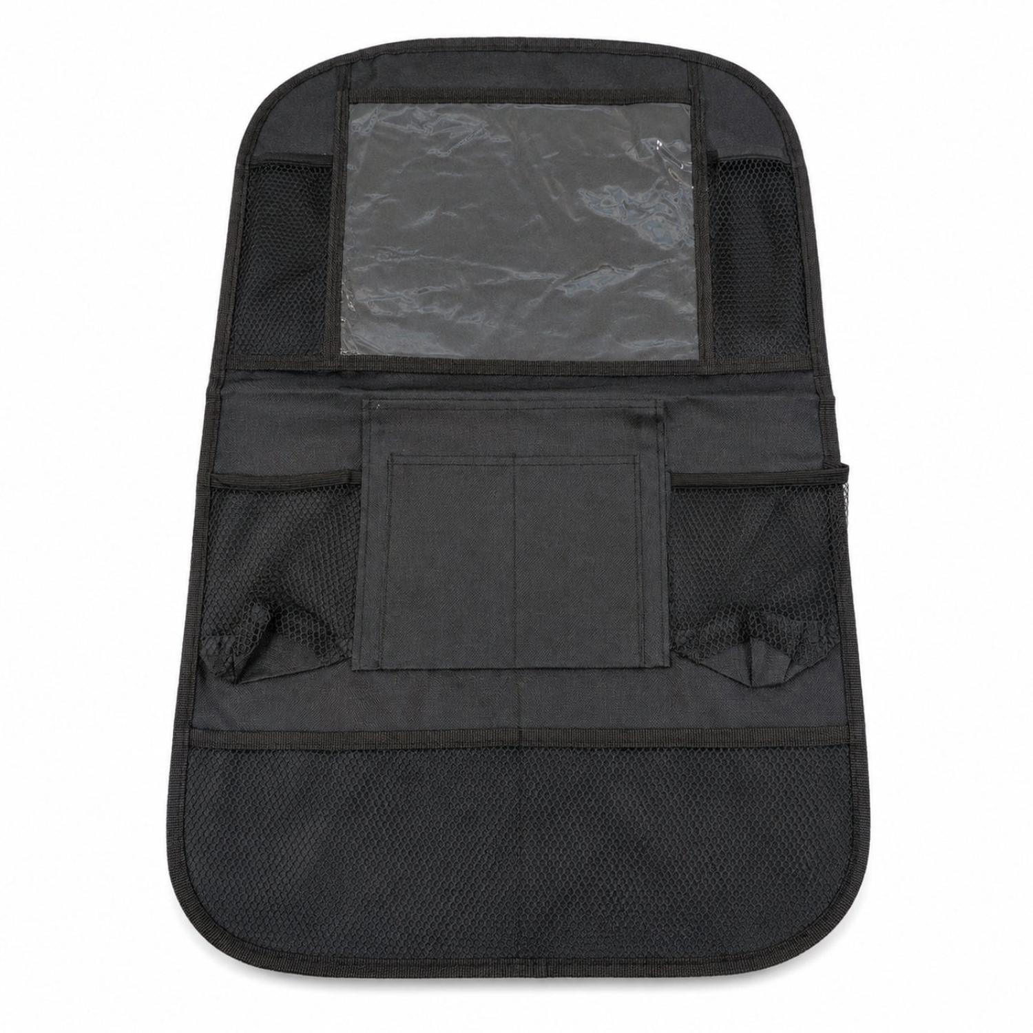 ORGANIZADOR MULTIFUNCIONAL PARA ASIENTO DE AUTO CON PORTA TABLET Y MÚLTIPLES BOLSILLOS - 5