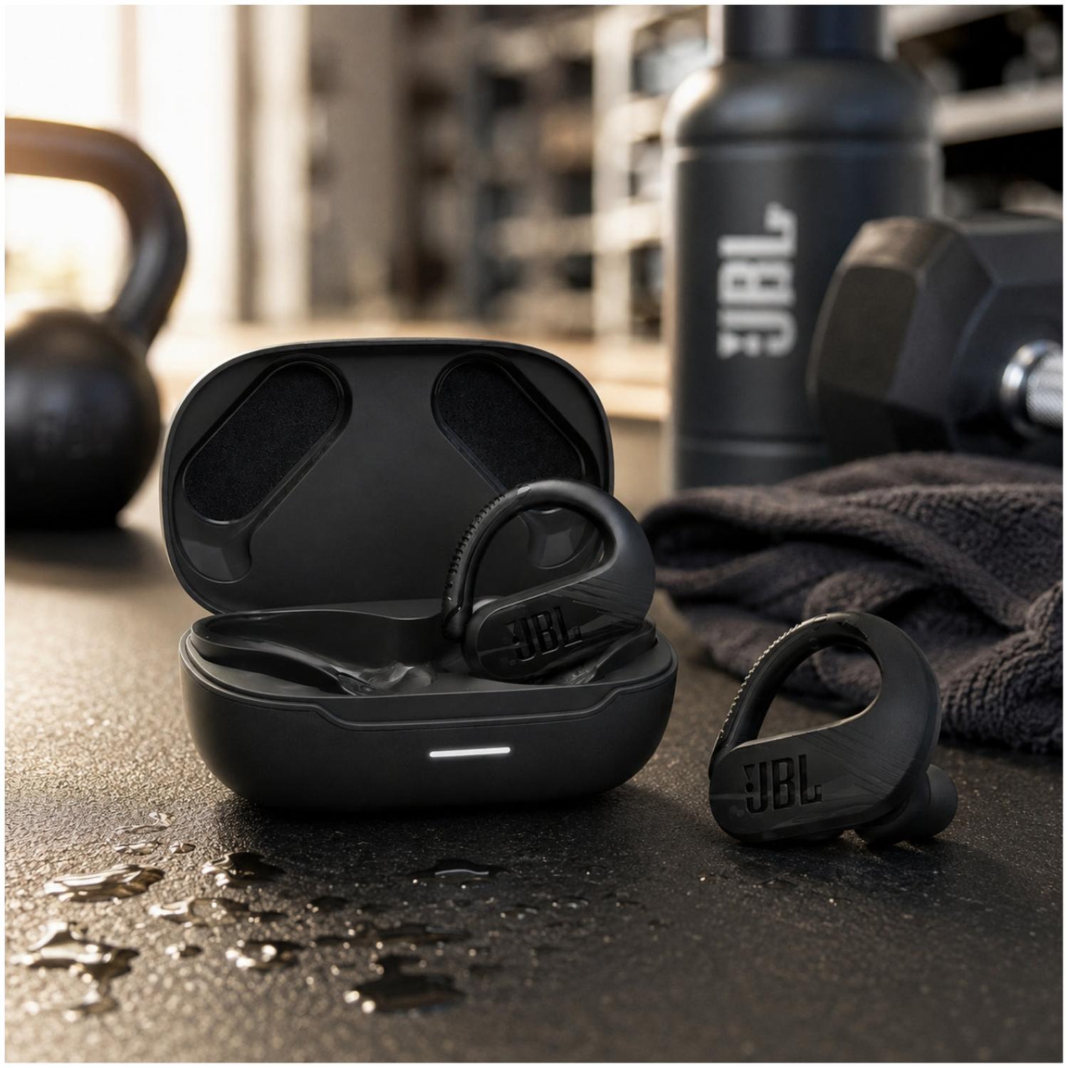AUDÍFONOS INALÁMBRICOS JBL ENDURANCE PEAK 3 BLUETOOTH 5.2 IP68 CON POWERHOOK - 4
