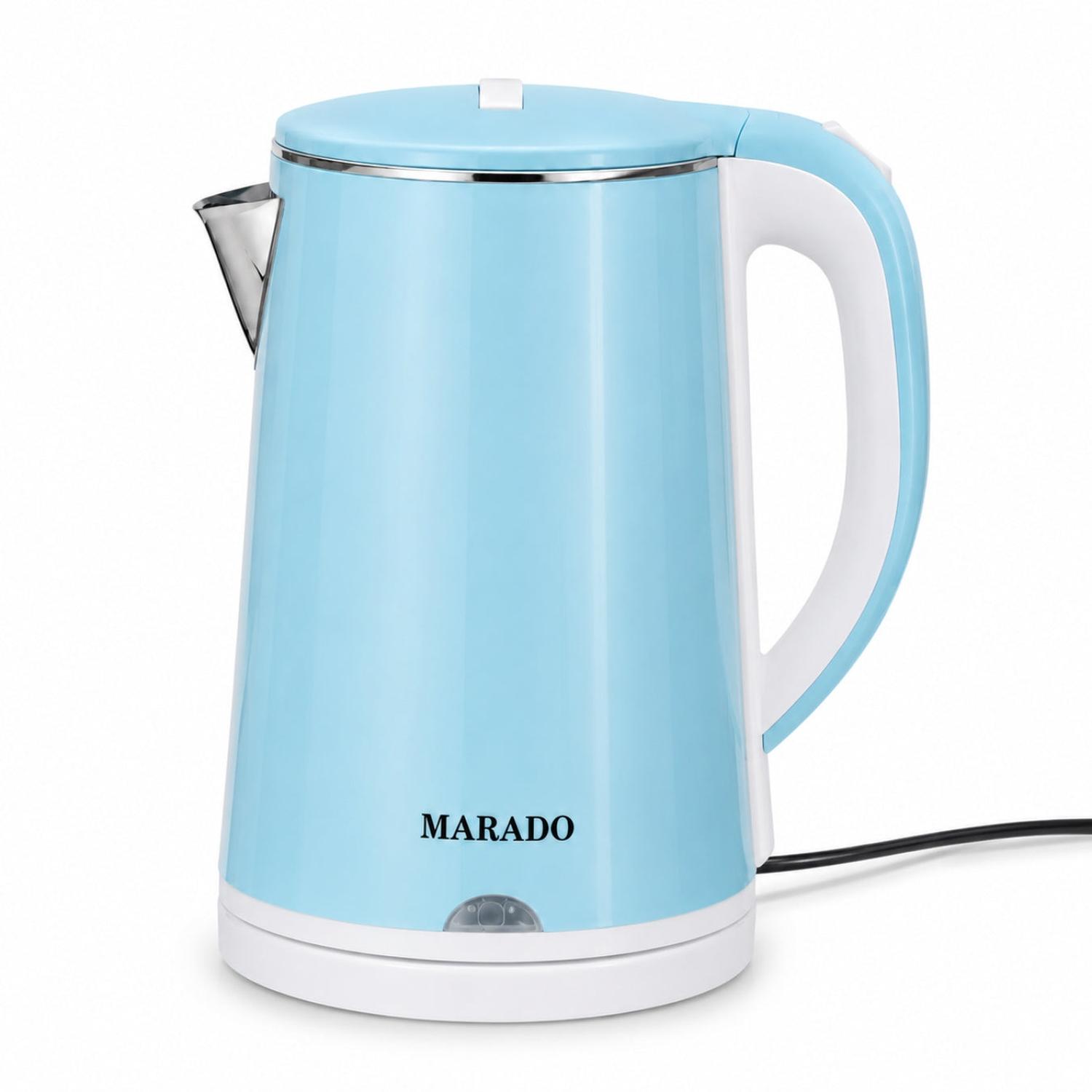 HERVIDOR ELÉCTRICO PARA AGUA AUTOMÁTICO MA-2323 DE 2 LITROS 1500W CON BASE 360° TAMAÑO M - 4