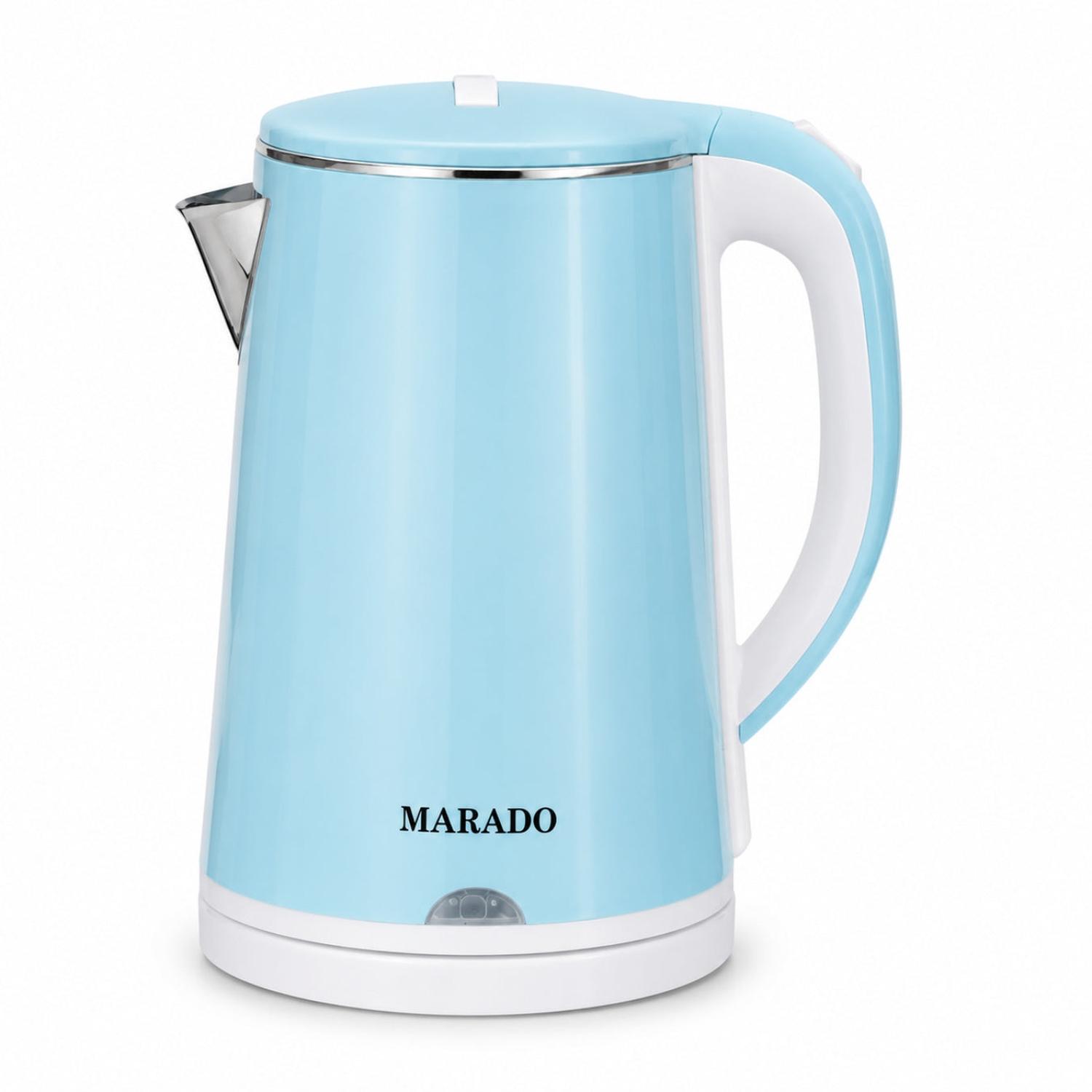 HERVIDOR ELÉCTRICO PARA AGUA AUTOMÁTICO MA-2323 DE 2 LITROS 1500W CON BASE 360° TAMAÑO M - 5