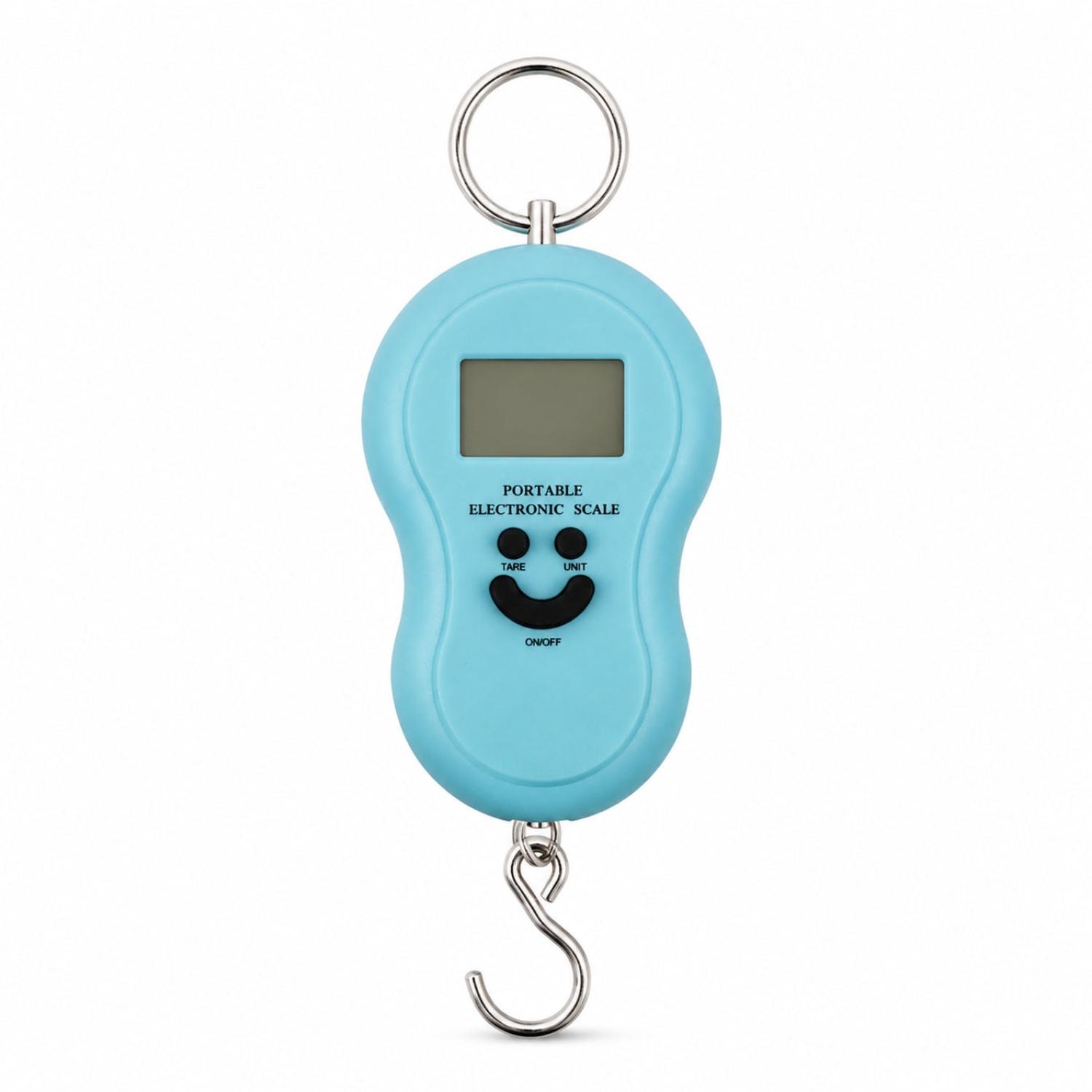 BALANZA ELECTRÓNICA DIGITAL DE MANO HASTA 50KG MULTIUSOS BÁSCULA MALETA DE VIAJE - 5