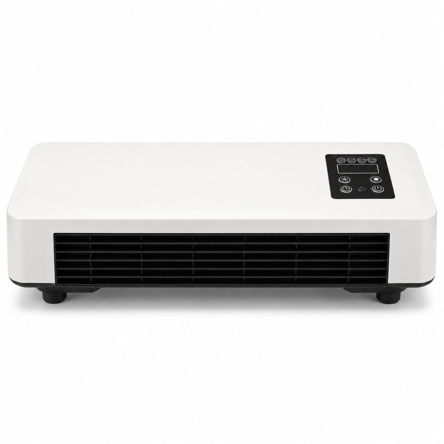 CALEFACTOR DE PARED 2 EN 1 FRÍO/CALOR 1500W CON CONTROL REMOTO Y SECADOR DE ROPA - 7