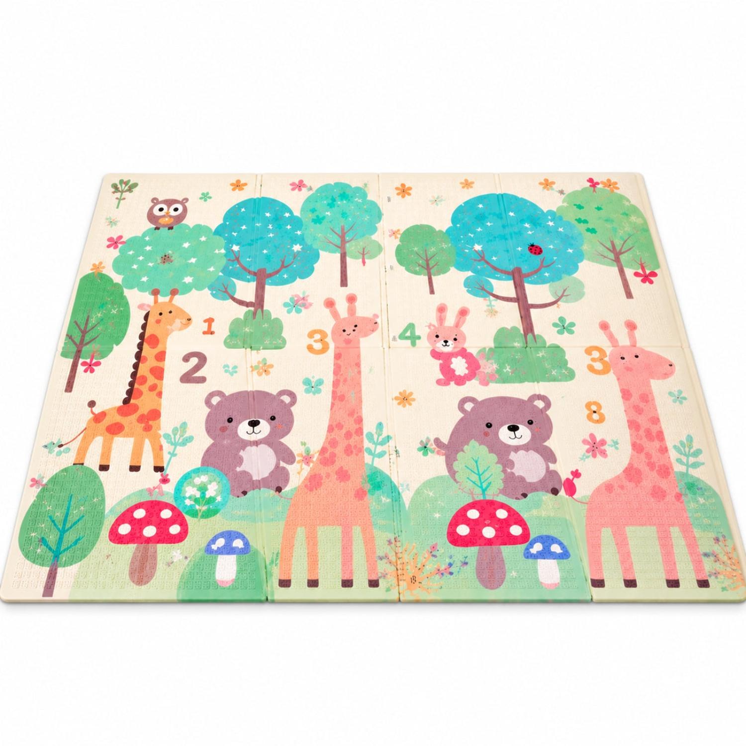 PISO TAPETE INFANTIL ACOLCHADO ANTIDESLIZANTE 200X180CM BEBÉS Y NIÑOS DISEÑO ALEATORIO - 5