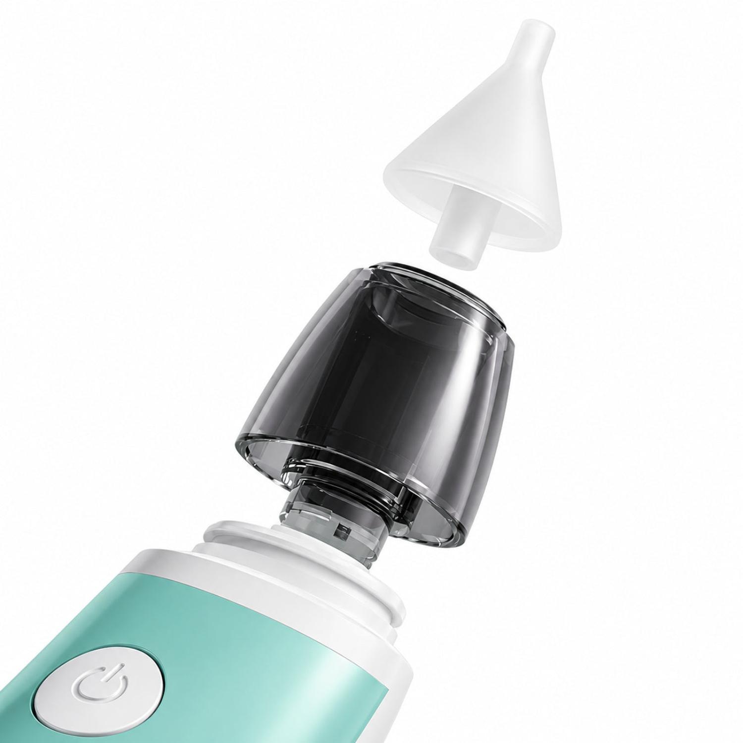 ASPIRADOR SUCCIONADOR NASAL ELÉCTRICO RECARGABLE PARA BEBE COLOR ALEATORIO - 6