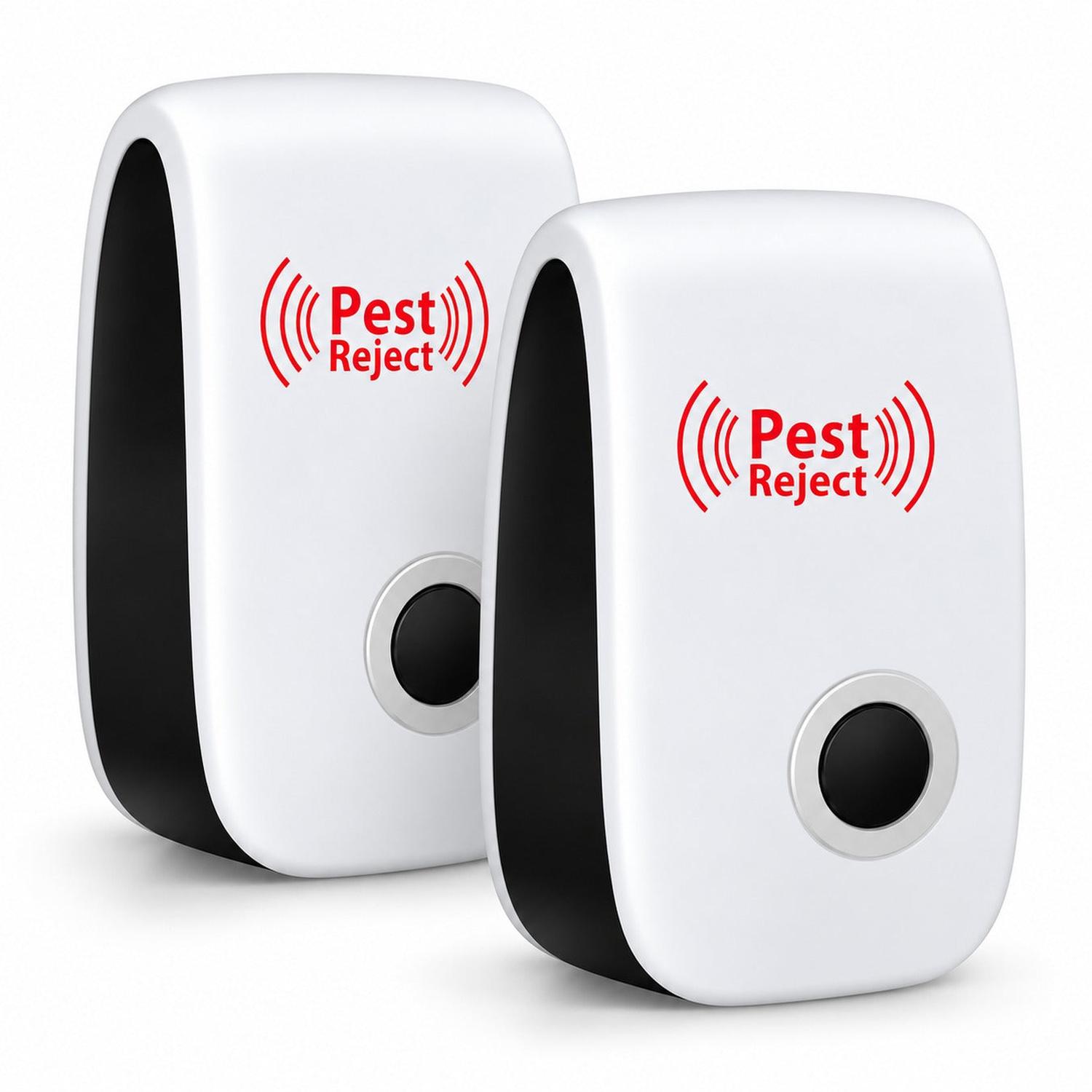 PACK X2 REPELENTE ELÉCTRICO 3W ECOLÓGICO ULTRASÓNICO DE PLAGAS INSECTOS ANTI ROEDORES - 5