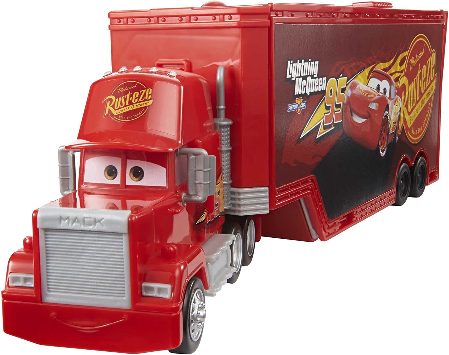 Camion Pompier Lightning Cars à Friction - Jouet Sauvetage Pixar Cars Pour Enfants 2-4 Ans