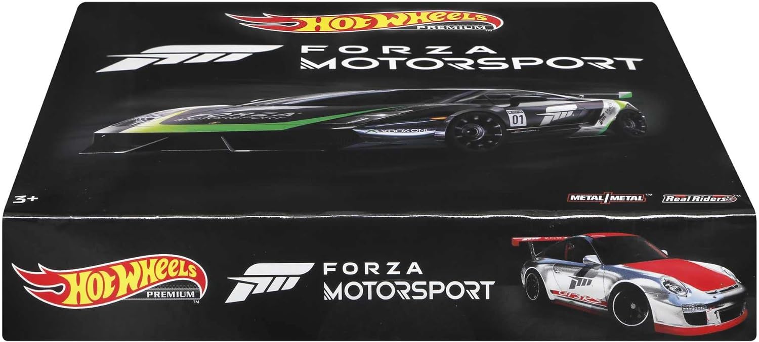 Hot Wheels Let’s Race – Pack De 5 Coches De Juguete Escala 1:64, Inspirados En La Serie De Netflix, Para Niños +3 Años