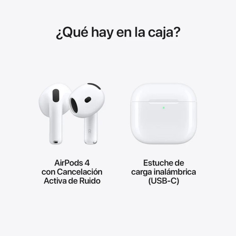 APPLE AIRPODS 4TA GEN ANC - WHITE - 4