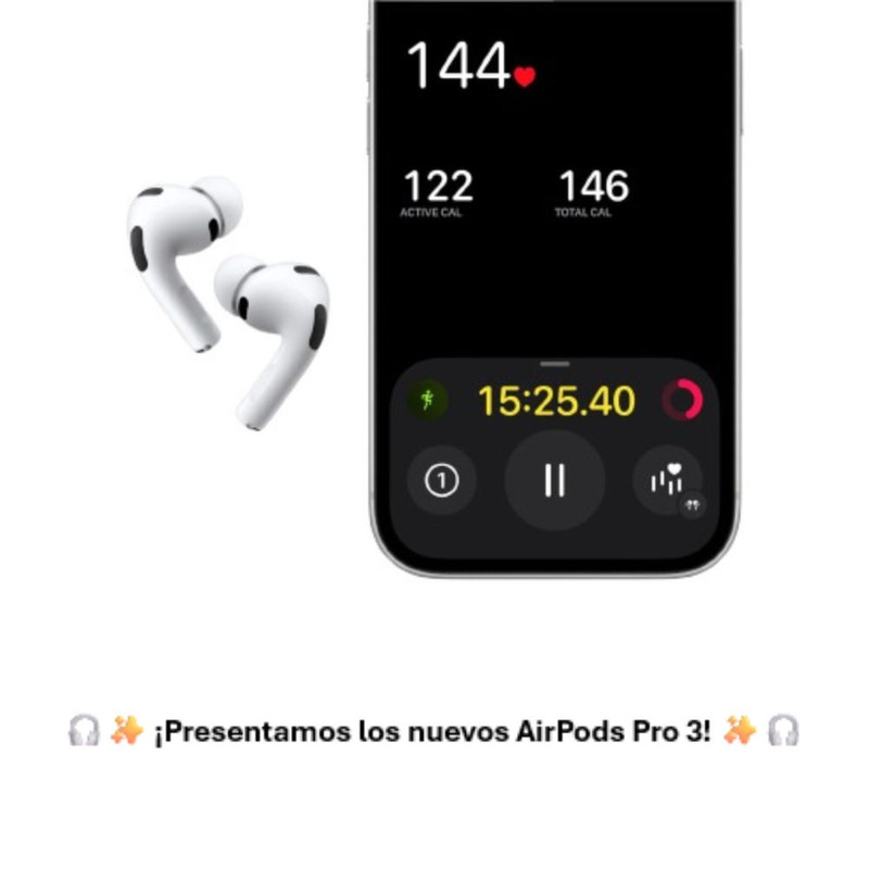 AIRPODS PRO 3RA GEN ORIGINAL SELLADO - WHITE - 4