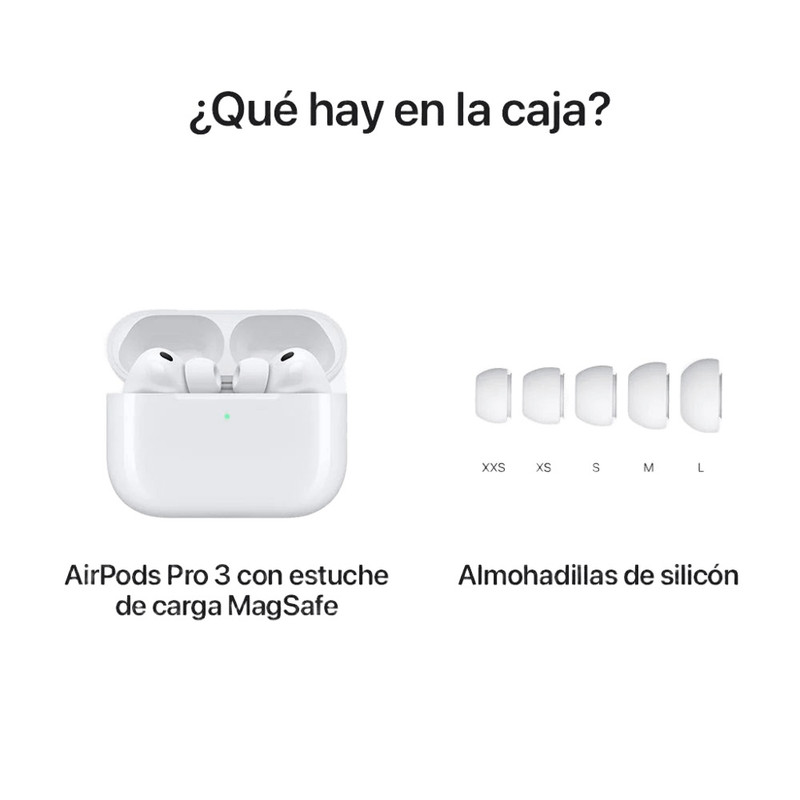 AIRPODS PRO 3RA GEN ORIGINAL SELLADO - WHITE - 5