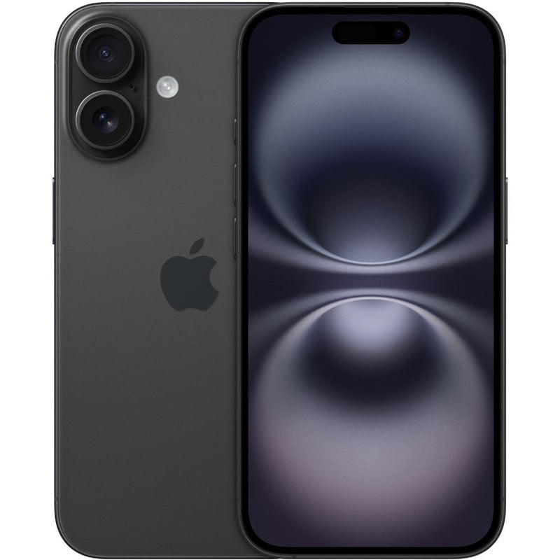 IPHONE 16 128GB SIM FISICO + ESIM - BLACK - 1