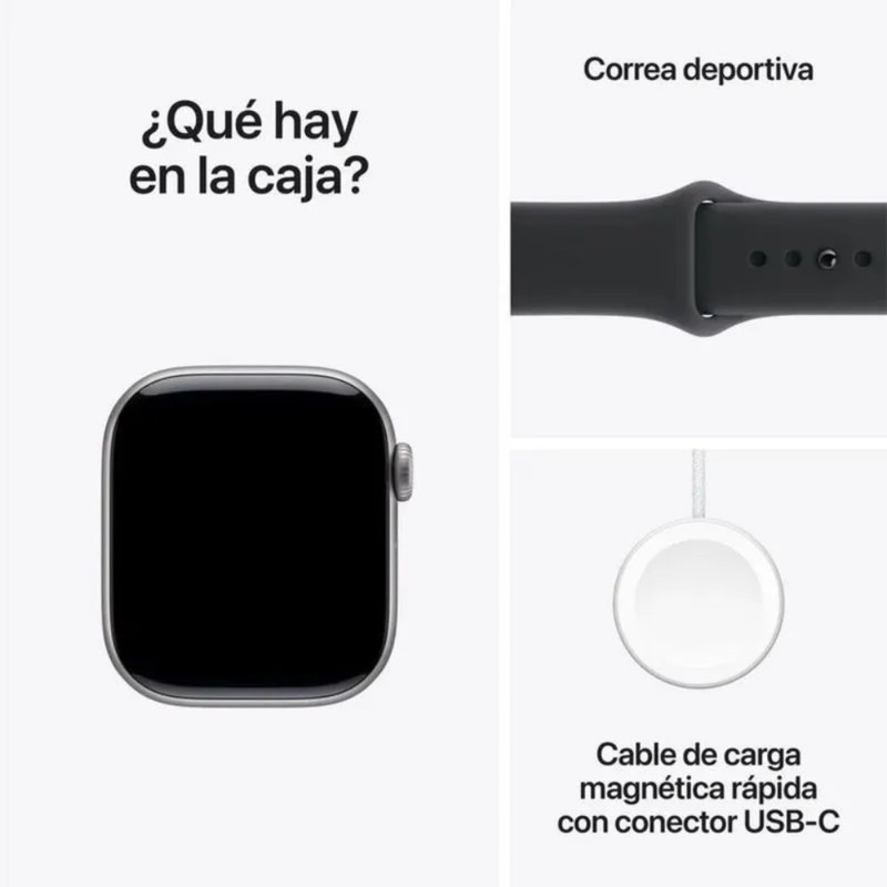 APPLE WATCH SERIE 11 46MM GPS - JET BLACK SPORT BAND - 3