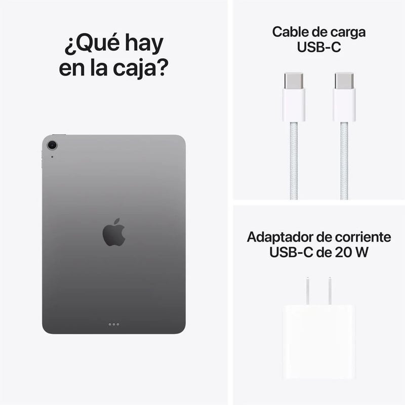 IPAD AIR 11' M4 128GB WIFI - SPACE GRAY - 3