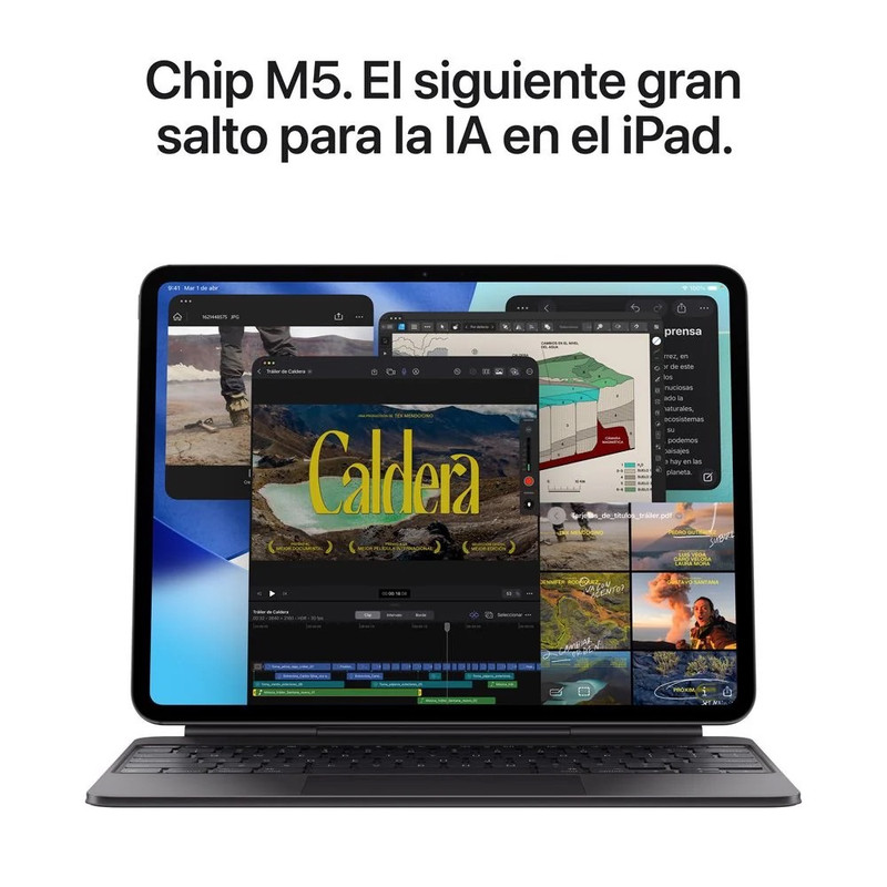 IPAD PRO 13' M5 256GB WIFI + CELL - SPACE BLACK - 5