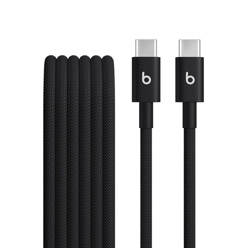 BEATS CABLE 1.5 METROS WOVEN CONEXION USB-C A USB-C 60W BOLT BLACK - 2