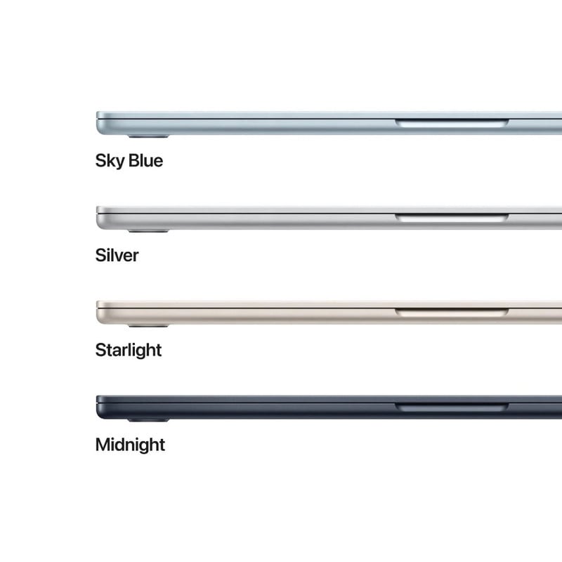 MACBOOK AIR 13'M5 16GB RAM 512GB SSD TECLADO INGLES - SKY BLUE - 7