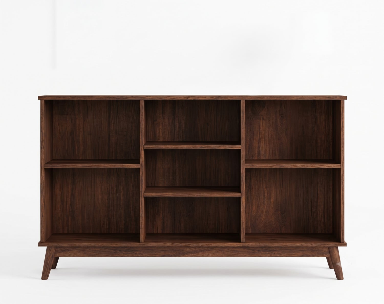 ESTANTE R&R MUEBLES RRC-007 MARRÓN PRÁCTICO MODERNO DALLAS - 3