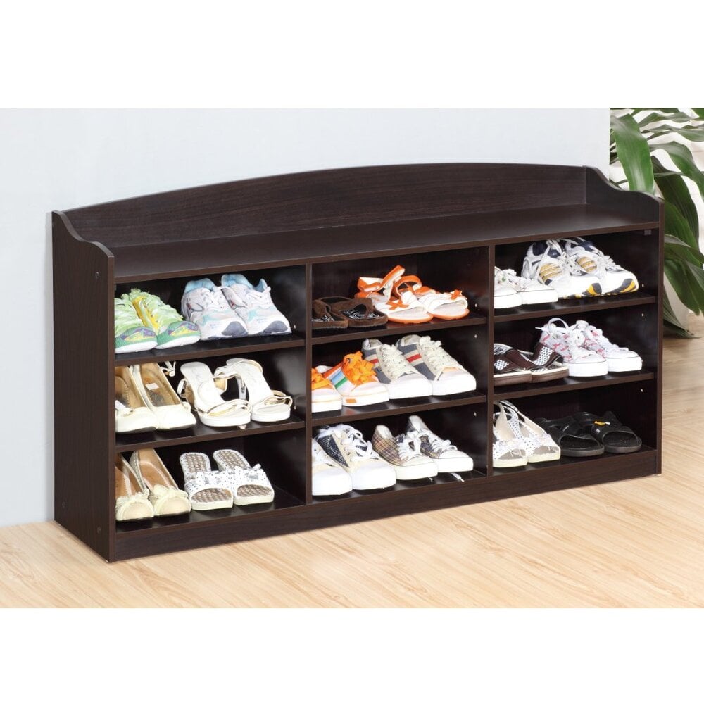 ZAPATERA MODERNA VINTAGE LEÓN WENGUE 120 CM RYR MUEBLES - 1