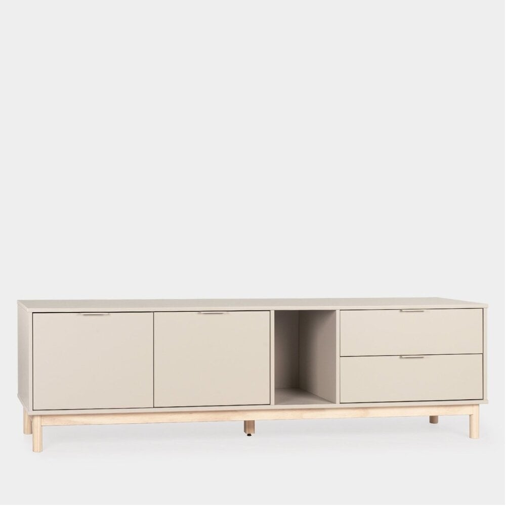 MESA PARA TV MODERNO LUU 180 CM CAPRI RYR MUEBLES - 2