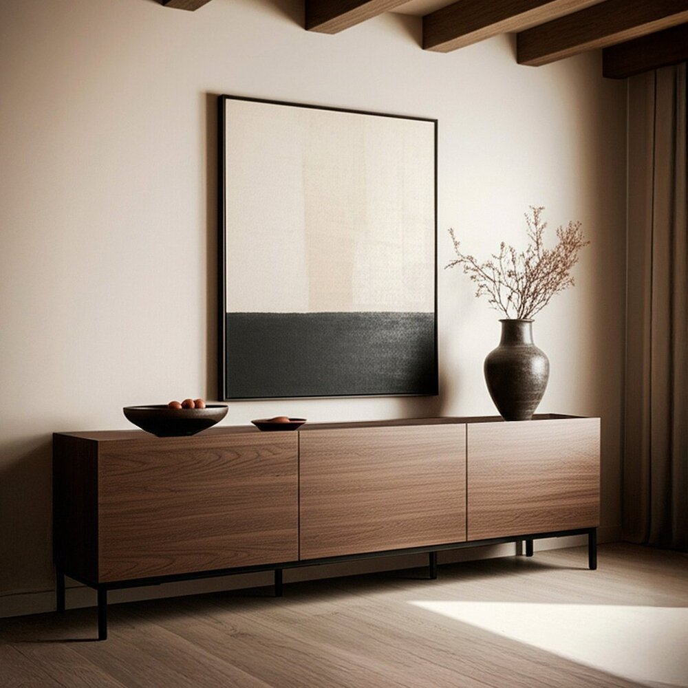 MESA PARA TV MODERNO DOMENICO 180 CM RYR MUEBLES - 1