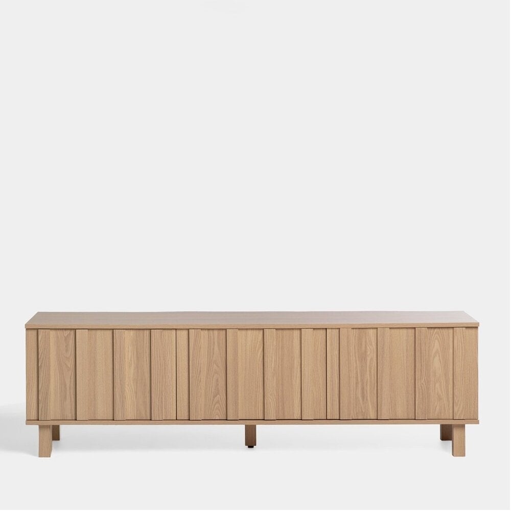 MESA PARA TV NORDICO MODERNO ARIES 3 PUERTAS RYR MUEBLES - 3