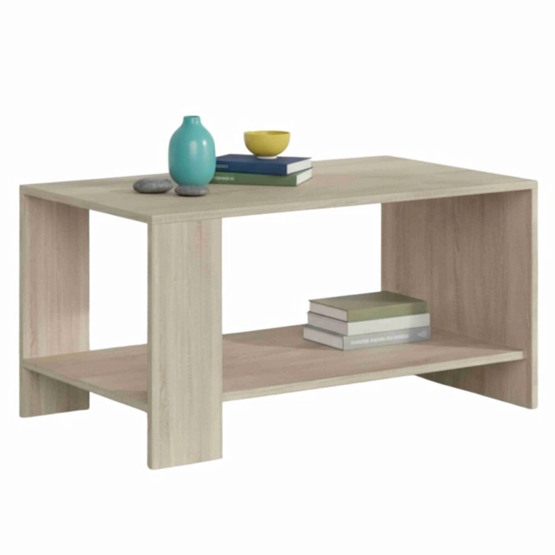 MESA DE CENTRO MODERNA MINIMALISTA CLARA DUNA RYR MUEBLES - 1