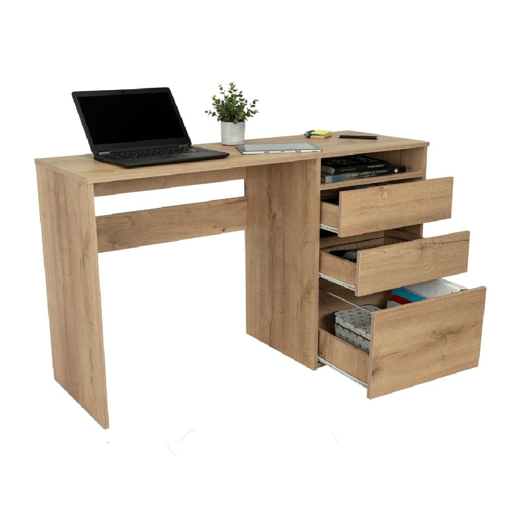 ESCRITORIO MODERNO 3 CAJONES TONY DUNA RYR MUEBLES - 3