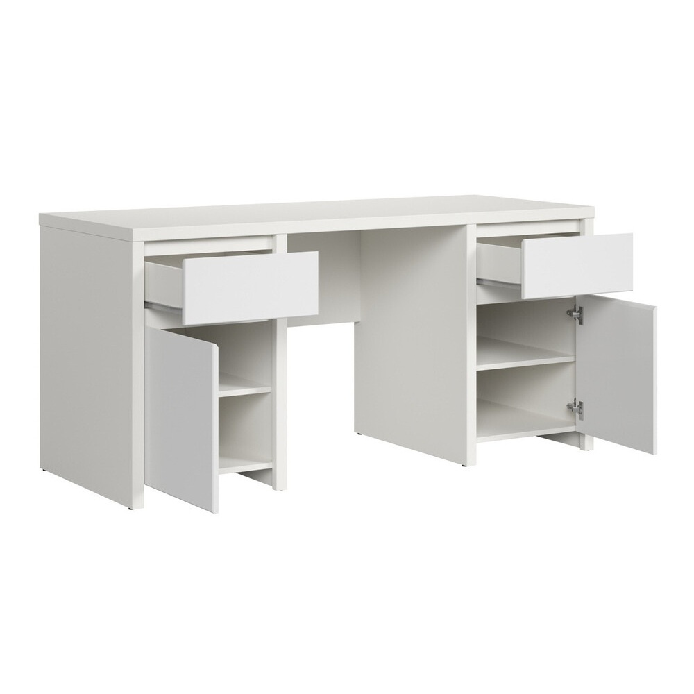 ESCRITORIO MODERNO SHINONOME BLANCO RYR MUEBLES - 2
