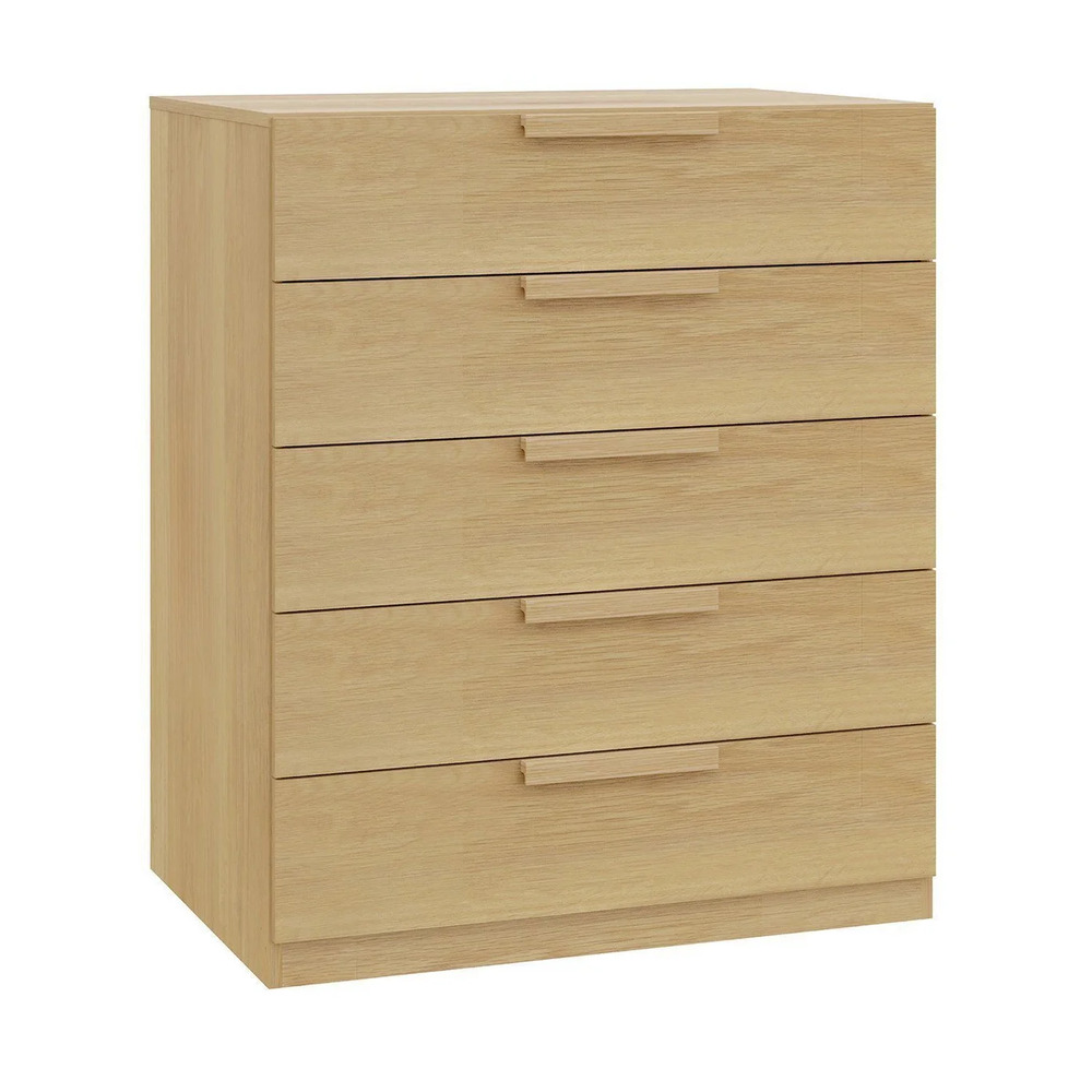 CÓMODA MODERNA LUCÍA 5 CAJONES PANELA RYR MUEBLES - 3