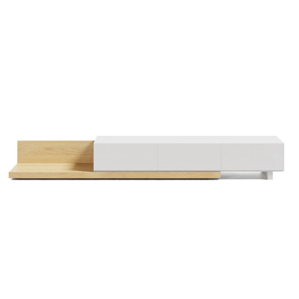 MUEBLE DE TV MODERNO 80' SHINOHA HAYA Y BLANCO RYR MUEBLES - 2