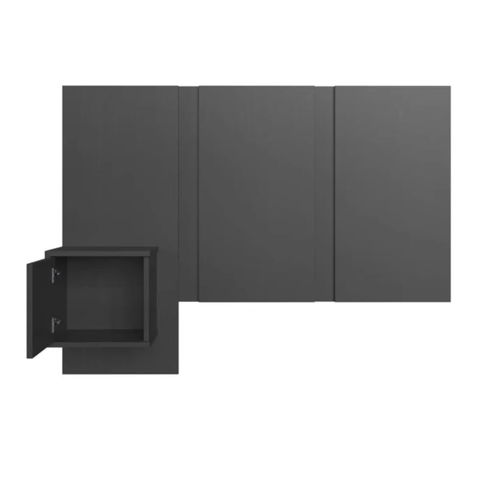 CABECERA 1.5 PLAZAS MODERNA TALI GRAFITO RYR MUEBLES - 2