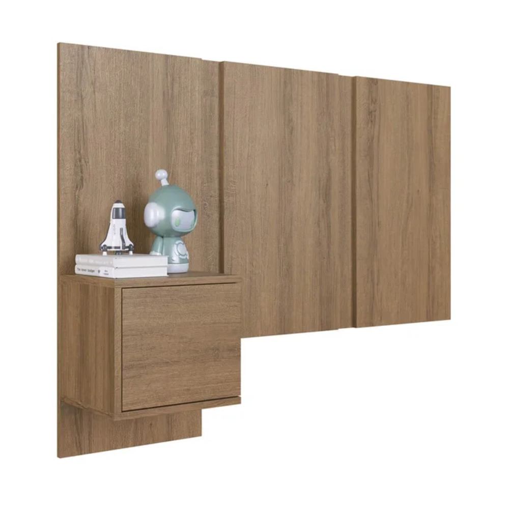 CABECERA 1.5 PLAZAS MODERNA TALI MARRÓN RYR MUEBLES - 3