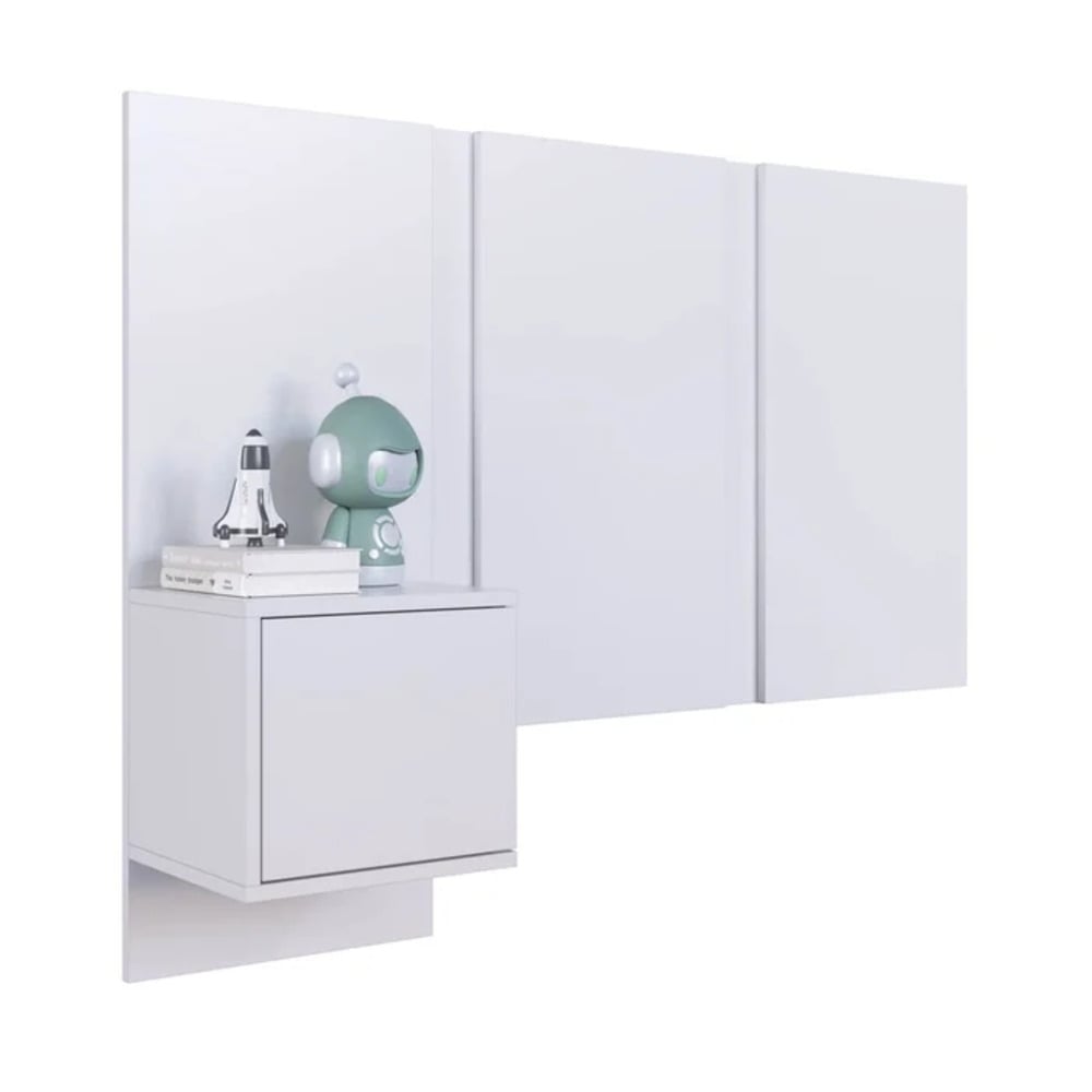 CABECERA 1.5 PLAZAS MODERNA TALI BLANCO RYR MUEBLES - 3