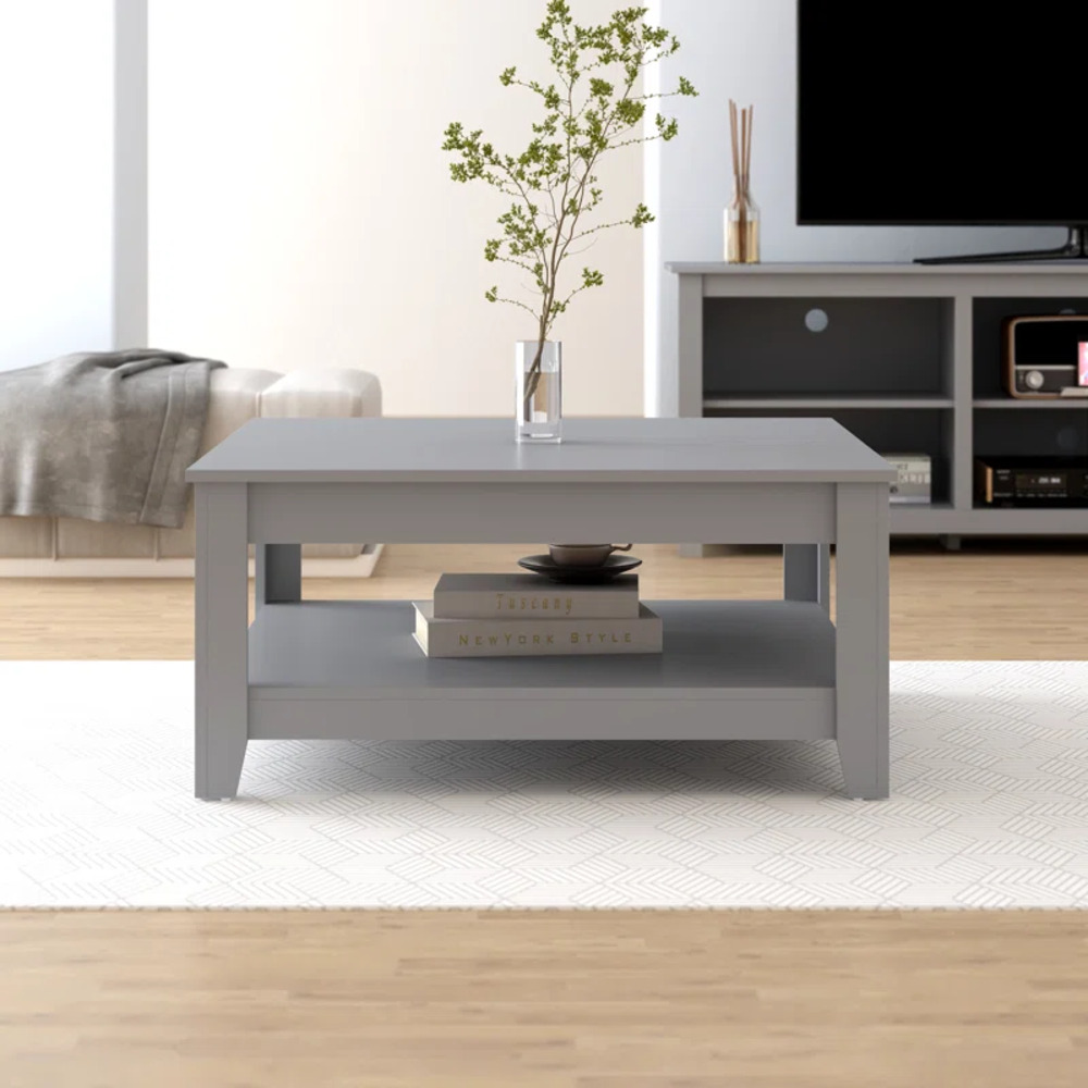 MESA DE CENTRO KAEL GRIS RYR MUEBLES - 2