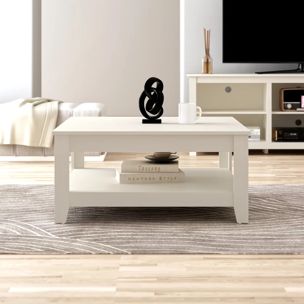 MESA DE CENTRO KAEL BEIGE RYR MUEBLES - 2