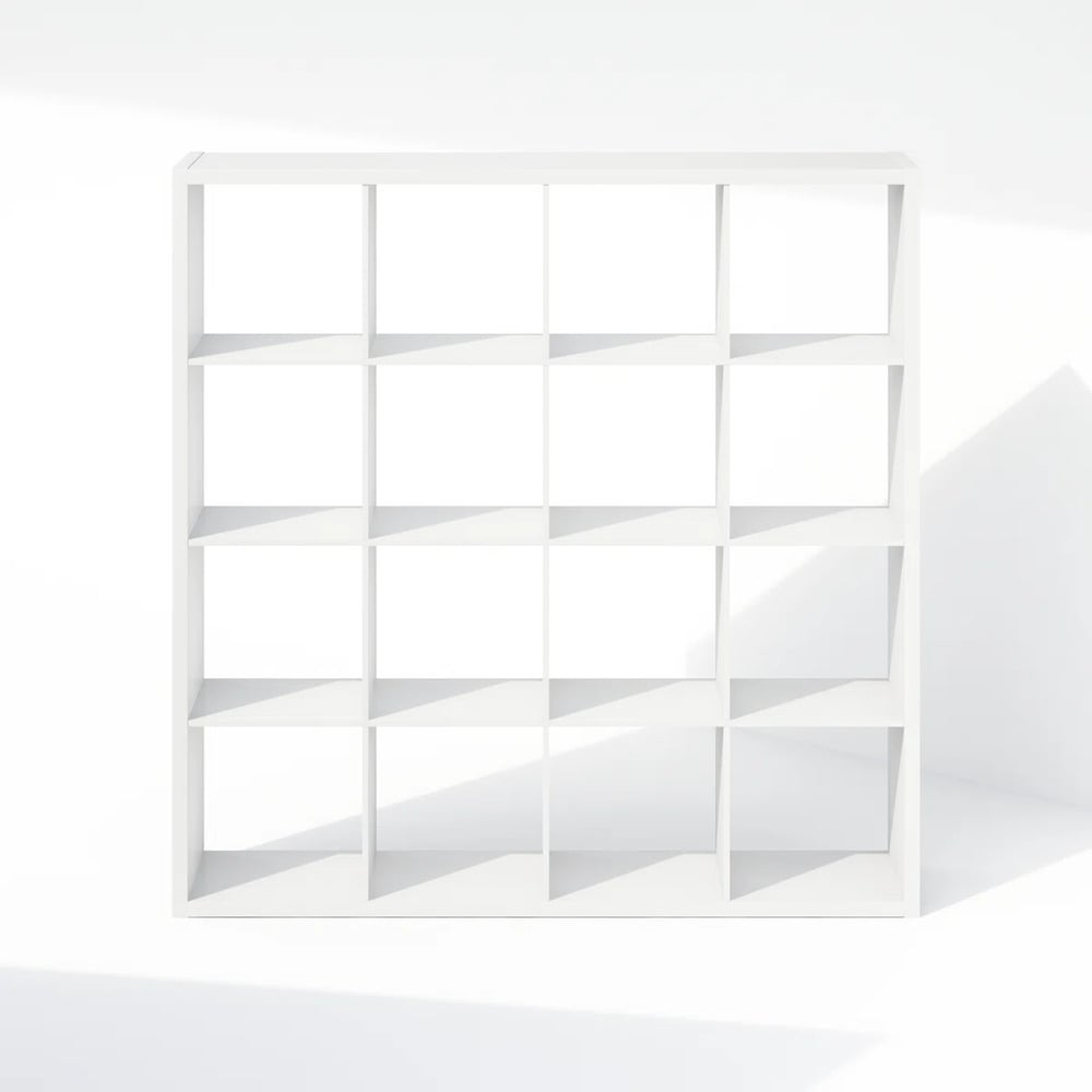 ESTANTE MODERNO 16 ESPACIOS 37 CM KENGO BLANCO RYR MUEBLES - 2
