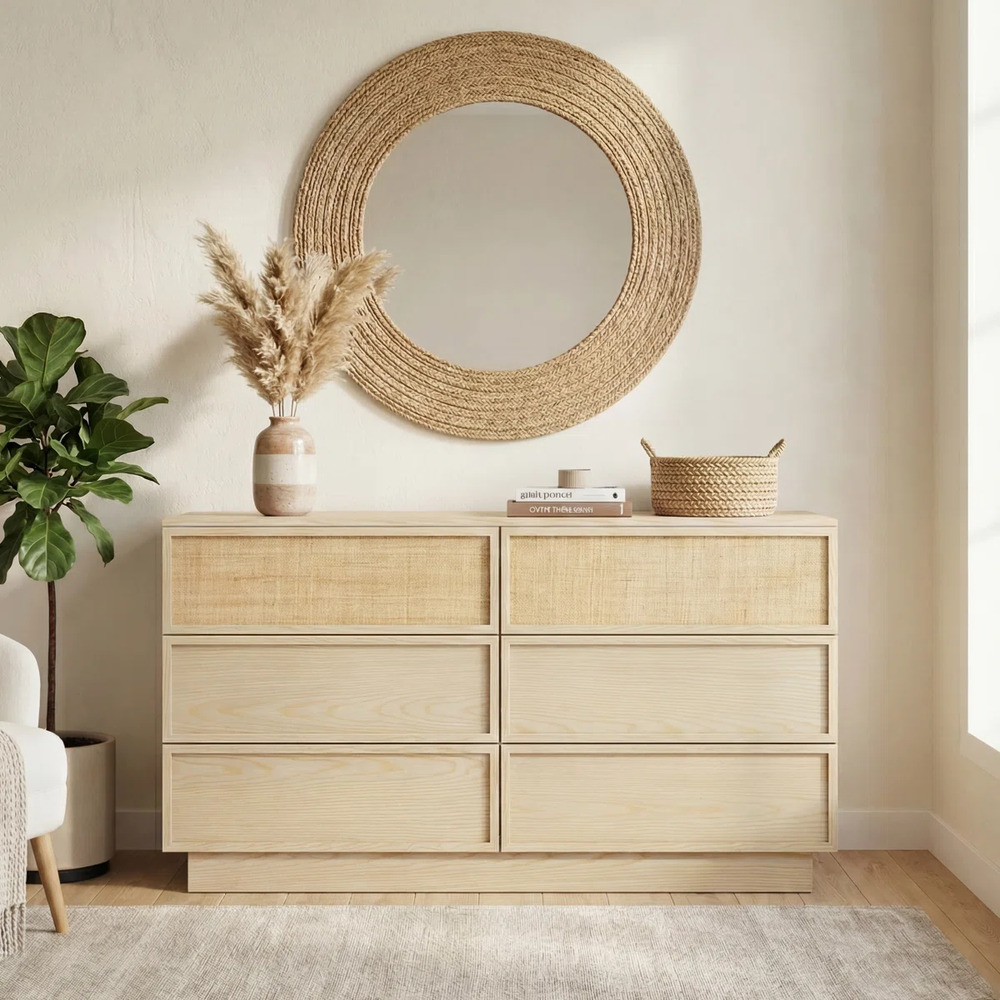 CÓMODA MODERNO CARLOS PANELA RYR MUEBLES - 1