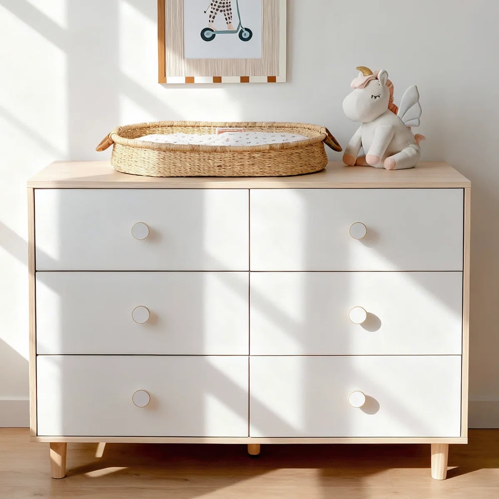 CÓMODA INFANTIL CARLOS BLANCO RYR MUEBLES - 1