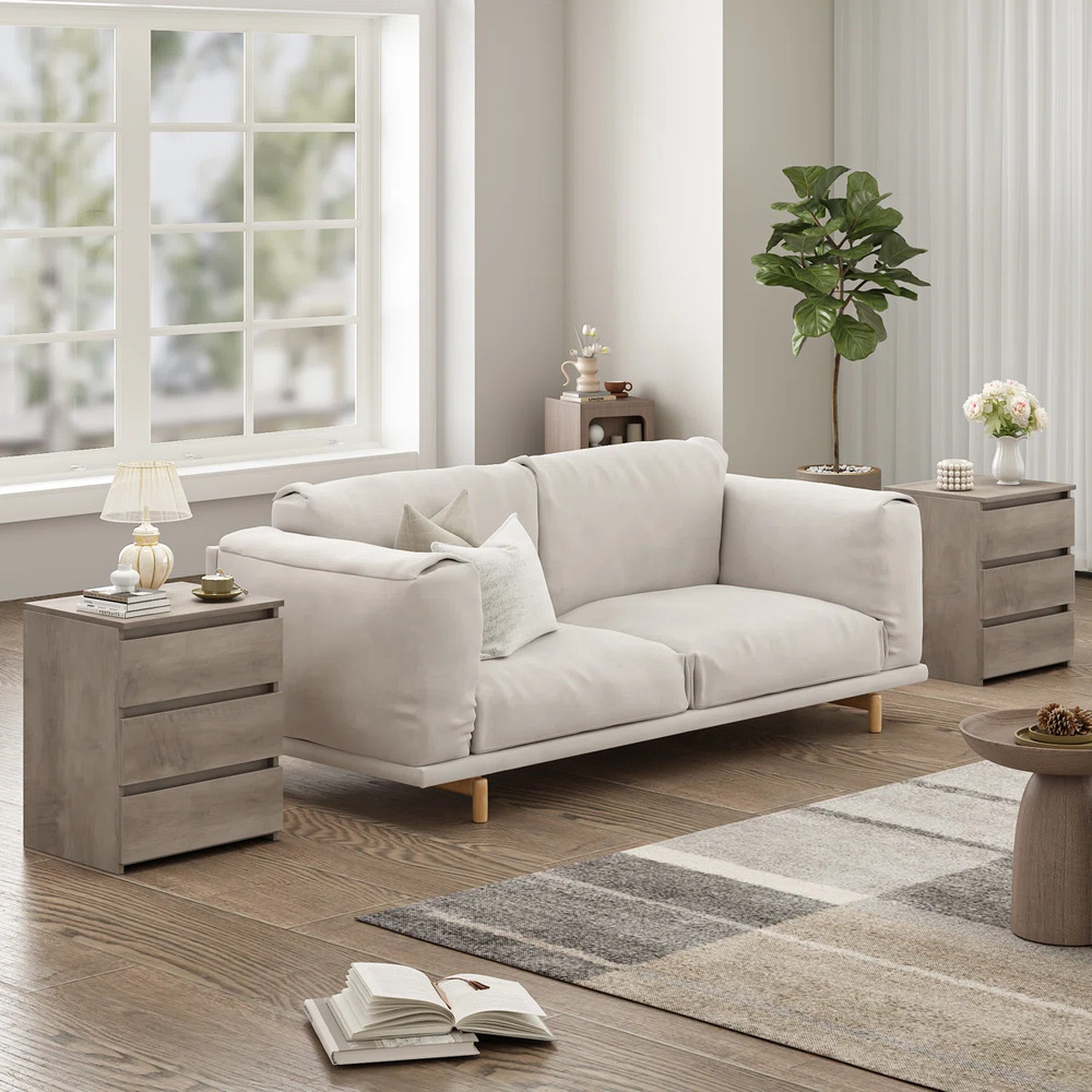 VELADOR MODERNO PIPER MARRÓN RYR MUEBLES - 3