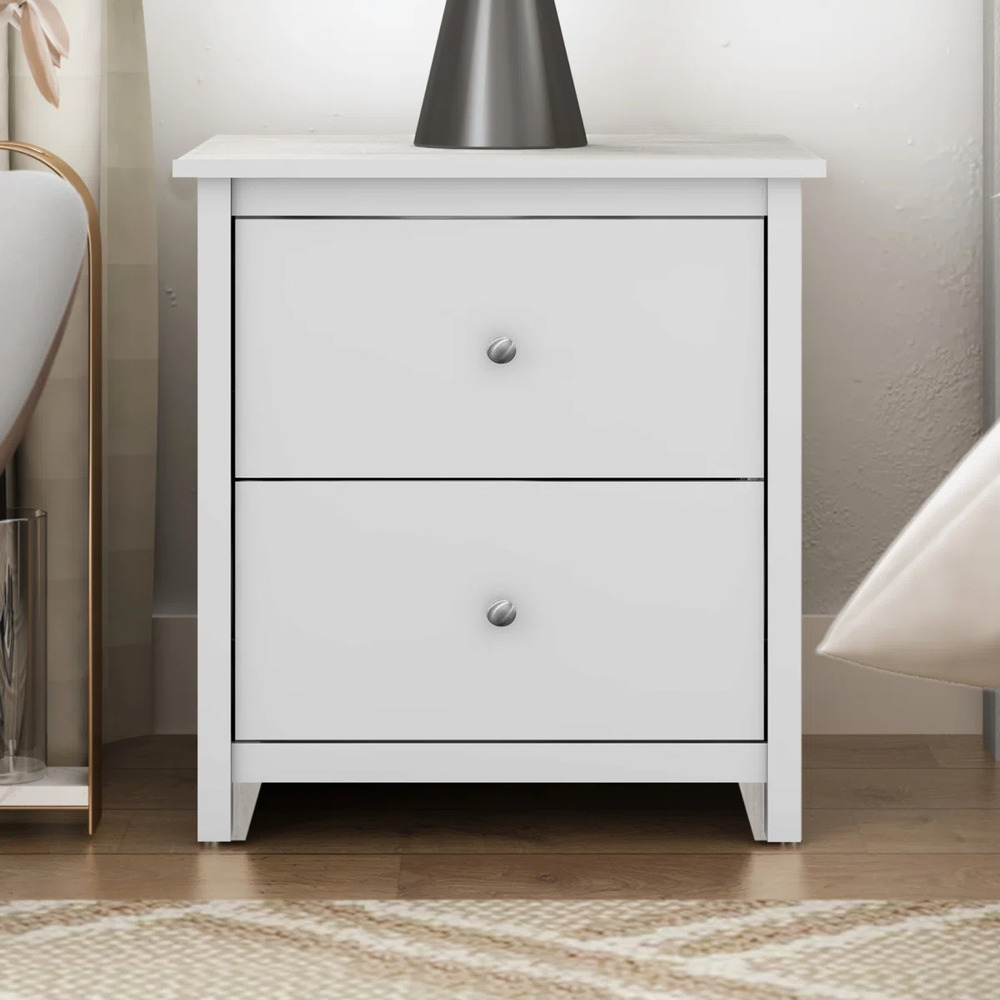 VELADOR MODERNO ALEX BLANCO RYR MUEBLES - 1