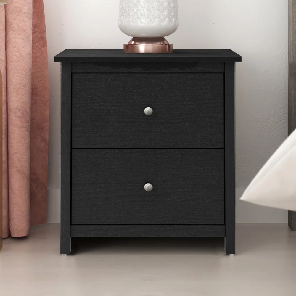 VELADOR MODERNO ALEX NEGRO RYR MUEBLES - 1