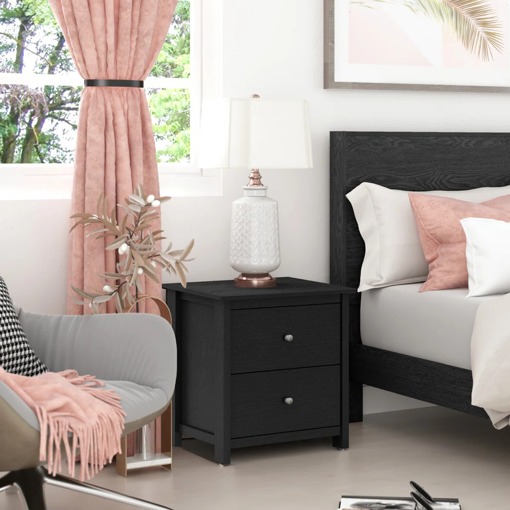 VELADOR MODERNO ALEX NEGRO RYR MUEBLES - 3