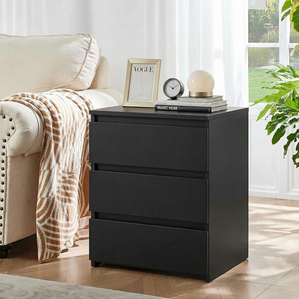 VELADOR MODERNO PIPER NEGRO RYR MUEBLES - 1
