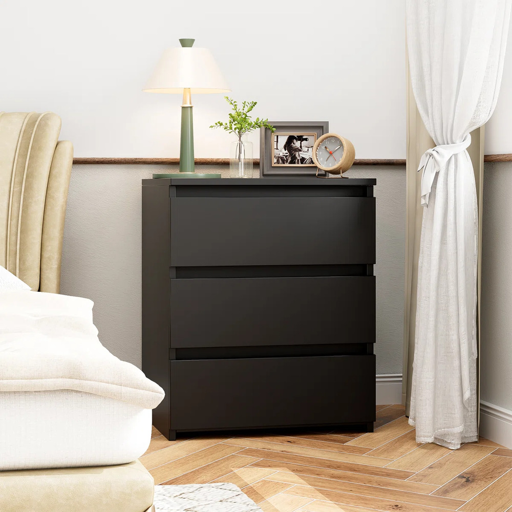 VELADOR MODERNO PIPER NEGRO RYR MUEBLES - 3