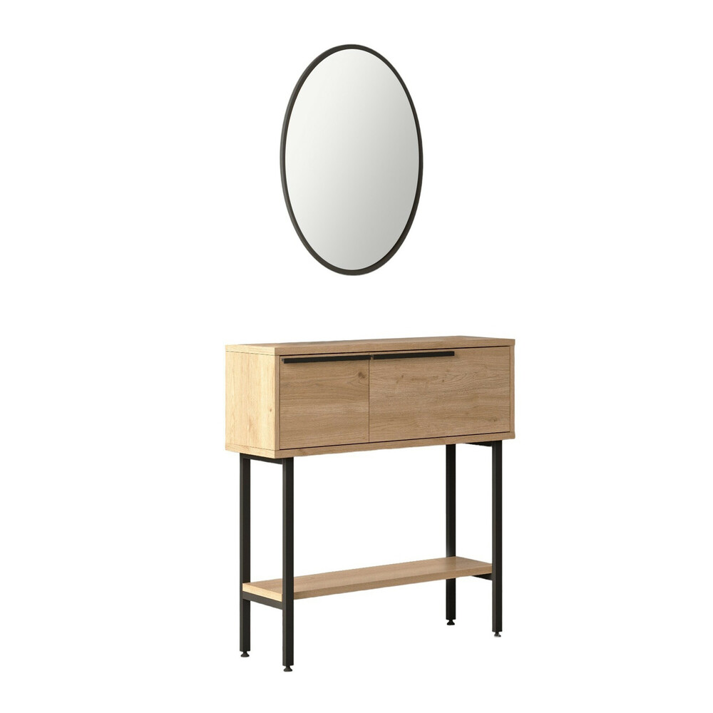MESA CONSOLA MODERNO SABRINA PANELA RYR MUEBLES - 1