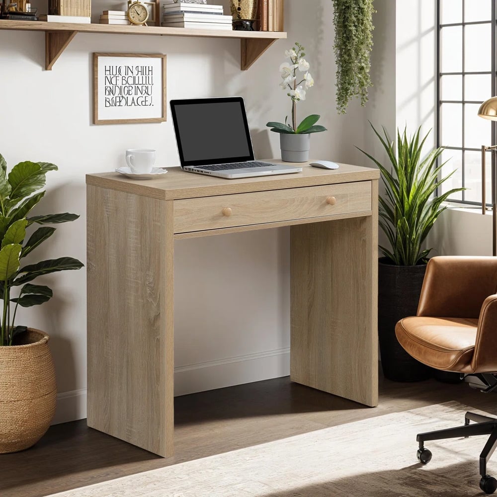 ESCRITORIO MODERNO ELVIRA 1 CAJÓN ROVERE RYR MUEBLES - 1