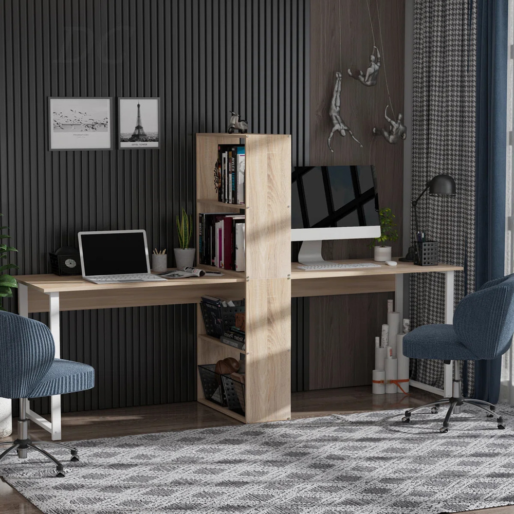 ESCRITORIO PARA 2 MODERNO ZOILA DUNA RYR MUEBLES - 1